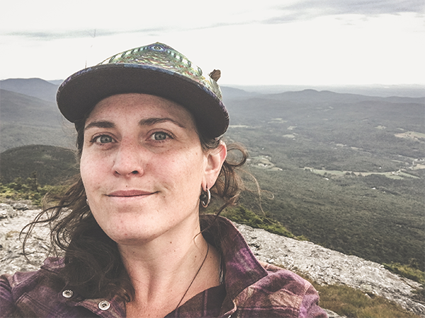 Self Portrait on MT Stark, Long Trail, VT.